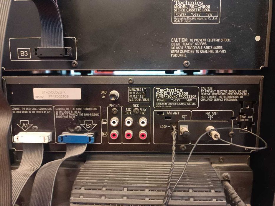 Technics wieża CH-505 + pilot