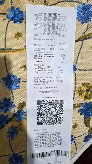 Carregador universal para computador portátil