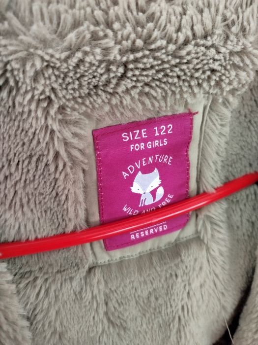 Kurtka parka zimowa Reserved khaki 122