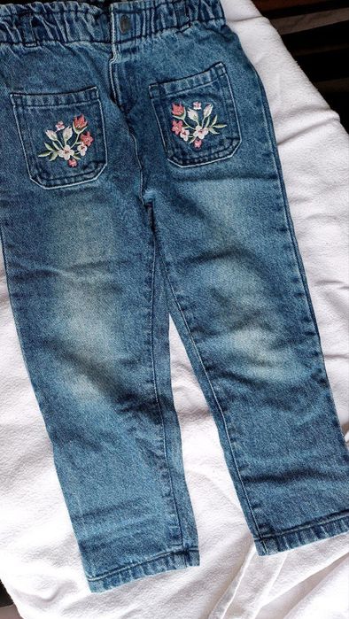 Джинси Denim 98 Pepco з вишивкою