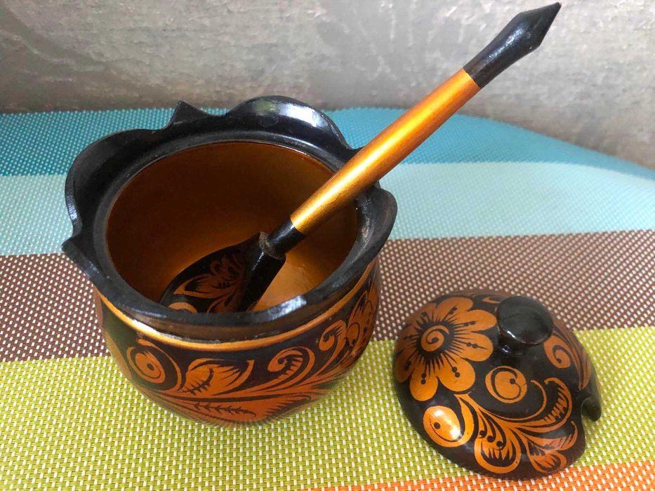 бочонок для кухні Петриківський роспис