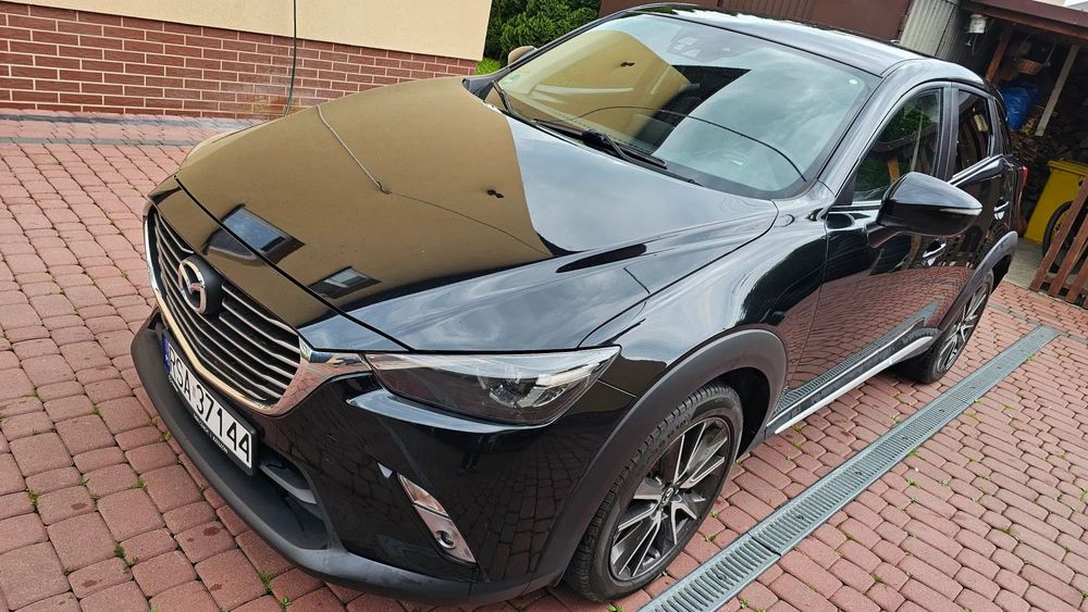 Mazda CX-3 1.5 Skyactiv-D 105KM SkyPasion 2016 Kamera FULL LED Film Zamiana Sanok
