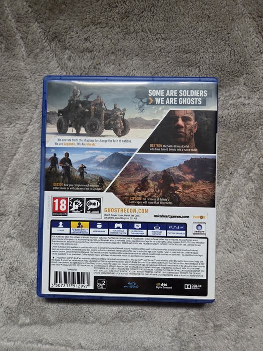 Ghost Recon Wildlands Ps4