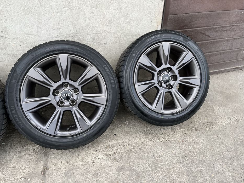 (317)Koła, Felgi 5x112 17” OEM Audi, A4, a5, a6, Grafit