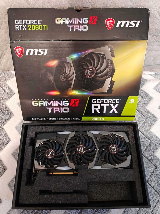 rtx 2080 msi gaming x trio - купить комплектующие для ПК - Цена на