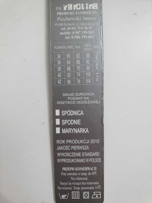 Żakiet damski czarny, beżowy, rozm. S i M