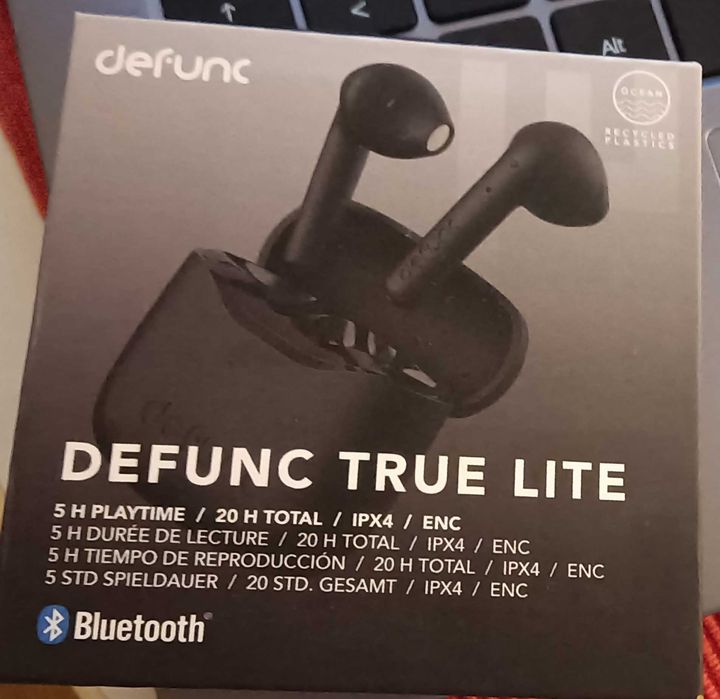Auriculares Defunc True Lite sem fios