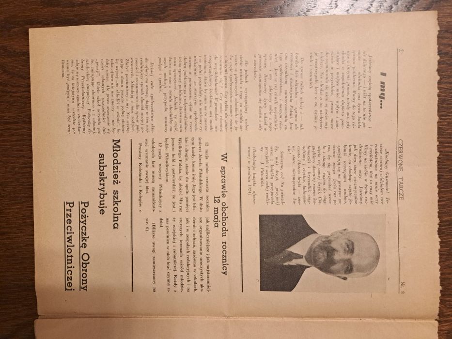 Czerwone Tarcze, 1939, nr 8 rok. II