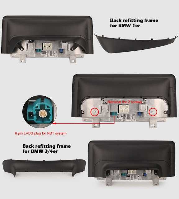 Auto-rádio 12.3" android 14 BMW F20/21 F30/..36