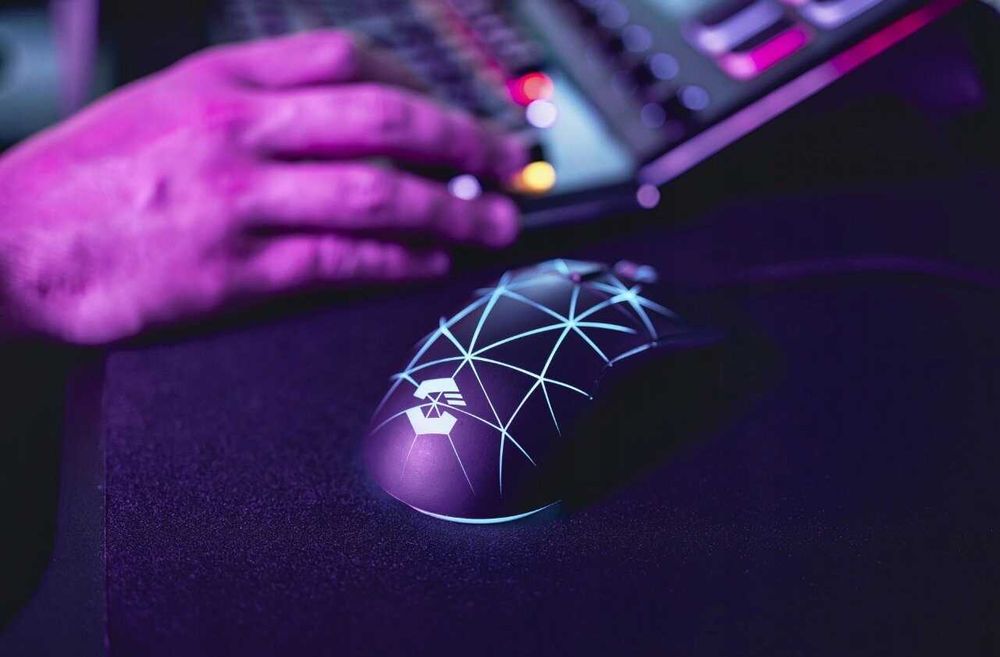 SpeedLink Corax mysz przewodowa USB LED RGB 3200dpi kabel 1.8m PC