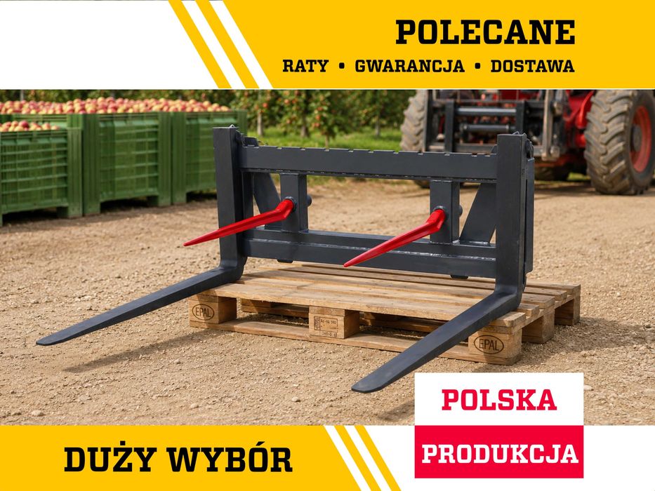 Widły do palet paleciak karetka EURO SMS Mailleux JCB - DOSTAWA