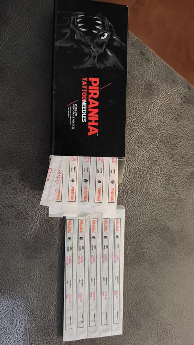 Tattoo -Material para tatuagem p praticar em pele sintética ou porco