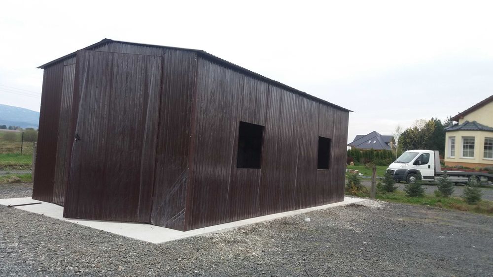 Garaż blaszany 5x7!Garaż blaszak!Warsztat!Garaże 6x8 6x6 12x6 9x5 7x7