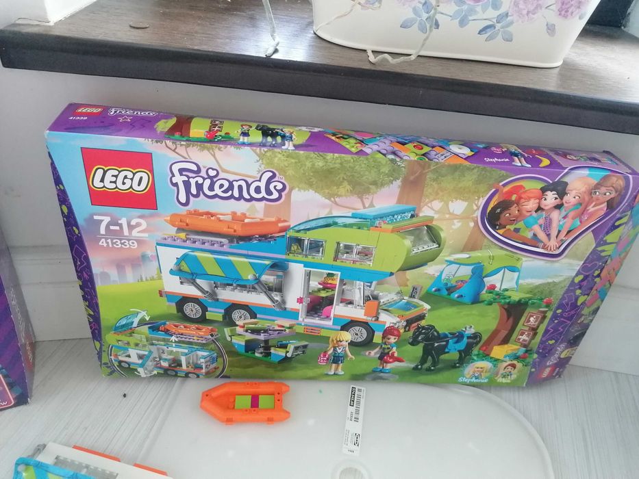 Lego 41130 kolejka, 41339 kemping, 41313 basen, 3315 dom + dodatki