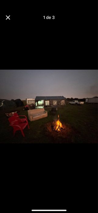 Tenda 8x4m  impermeável