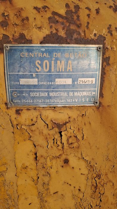 Central de betao soima 500l