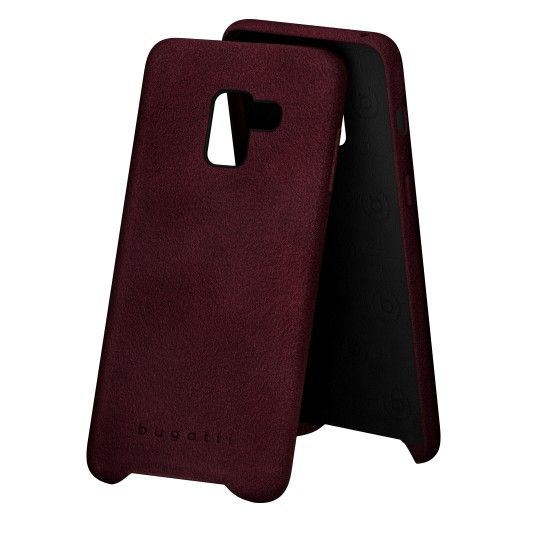 Etui Bugatti Porto UltraSuede Samsung Galaxy A8 Raspberry
