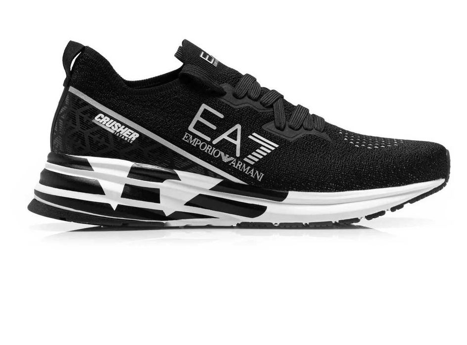 EMPORIO ARMANI EA7 sneakersy buty męskie Nowość BLACK