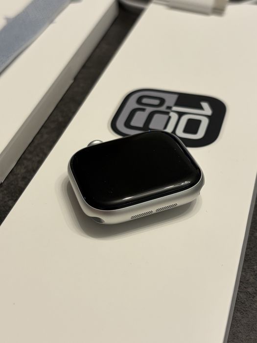 Apple Watch 10 GPS + Cellular 42mm Srebny Idealny bateria 100%