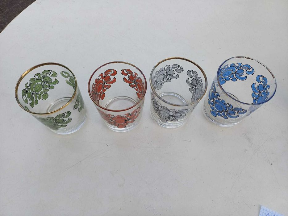 Conjunto de 12 copos para bebidas, coloridos