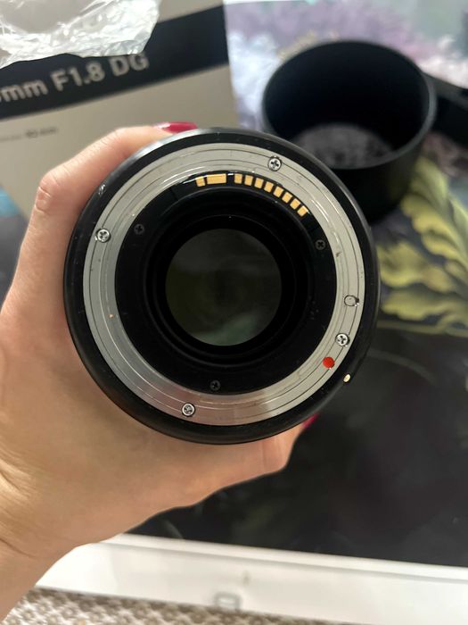 Lente Sigma 135mm f/1.8 DG HSM ART (Canon Mount)