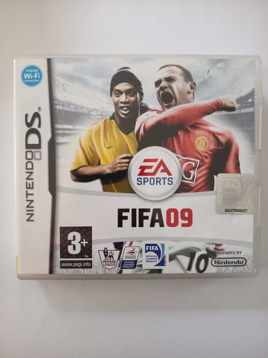 Fifa 09 Nintendo DS 3XA komplet