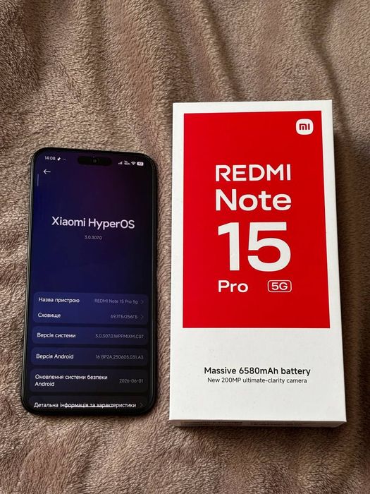 Xiaomi Redmi note 15 pro 5g