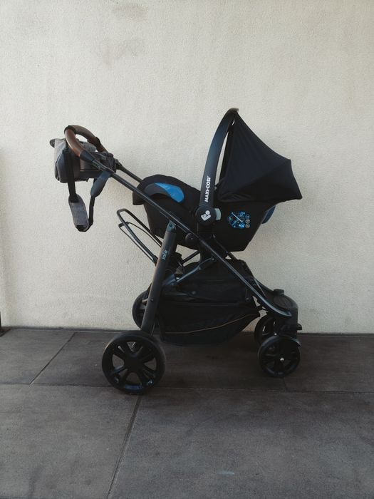 Wózek 2w1 joie lietrax gondola plus fotelik maxi Cosi
