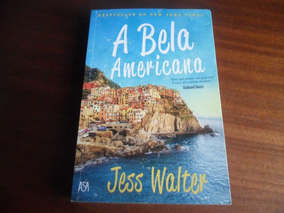 "A Bela Americana" de Jess Walter - 1ª Edição de 2014