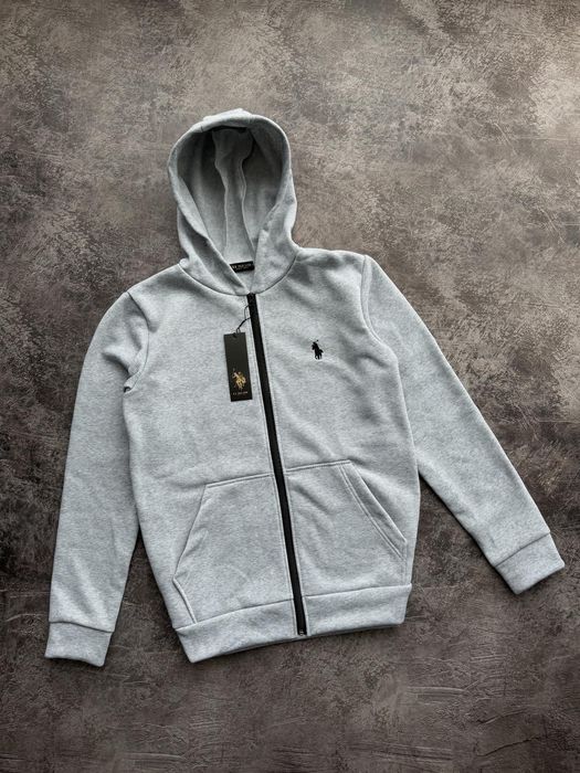 Зіп худі Polo Ralph Lauren сіра