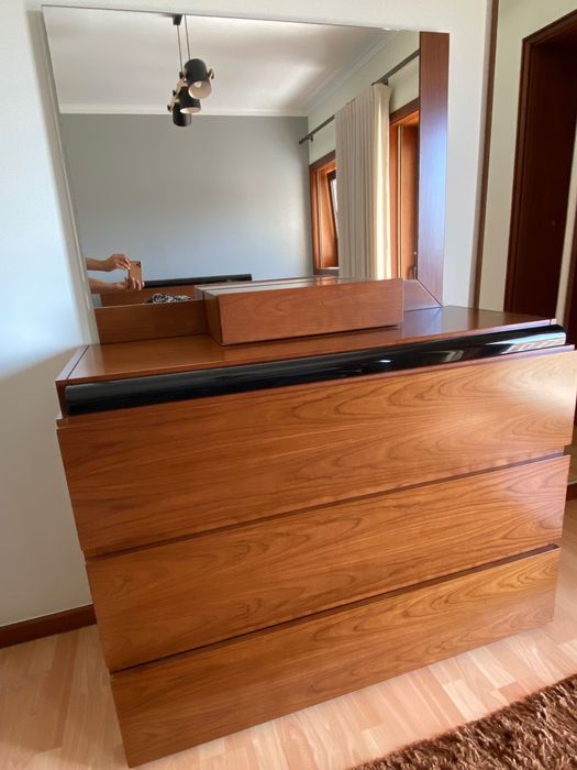 Mobília quarto completo em cerejeira