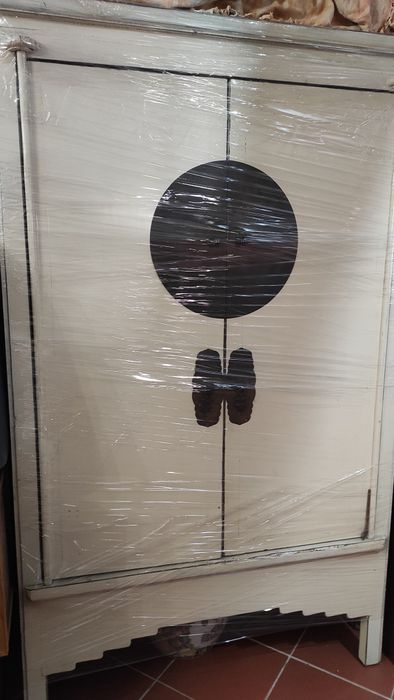 Móvel oriental  original, madeira olmo