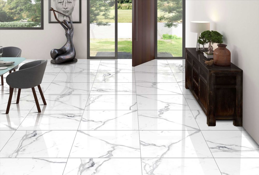 Nowe Płytki ścienne podłogowe Gres Połysk 60x60cm Cena (50 PLN) za m2