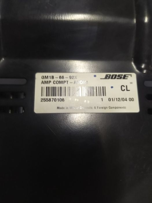 Wzmacniacz Bose GM1B-66-92X Mazda 6
