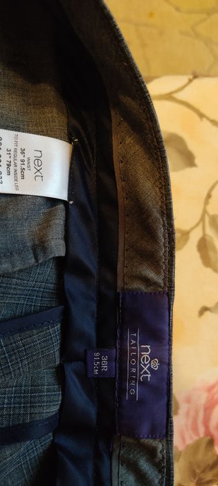 Obniżka spodnie eleganckie wyjściowe męskie