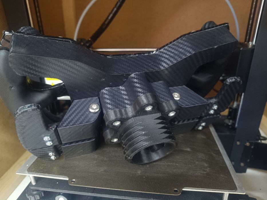 Кастомный штурвал для базы Thrustmaster T300 T500