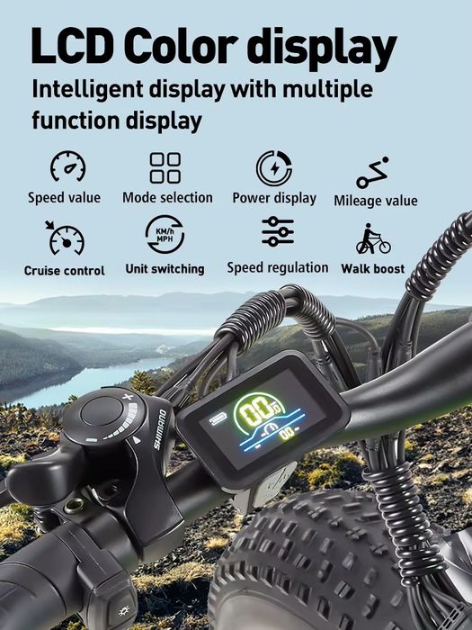 Bicicleta Elétrica NOVA a estrear – 1000W | 48V | 45 km/h