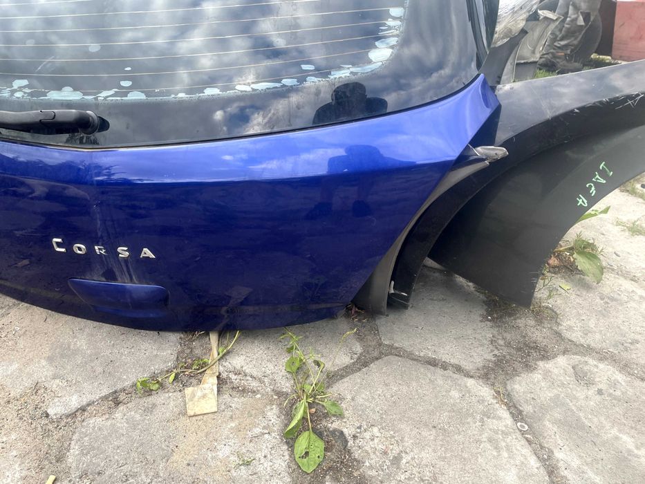 Opel Corsa D 5D  Kompletna klapa bagażnika