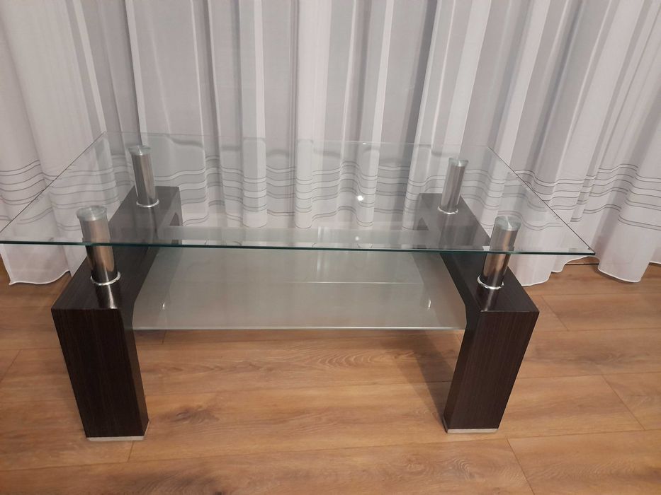 Stolik szklany kawowy