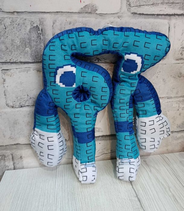 67 six seven nowa maskotka zabawka Roblox niebieski