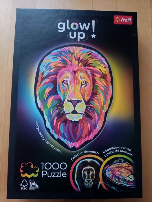 Puzzle trefl glow up 1000 elementów