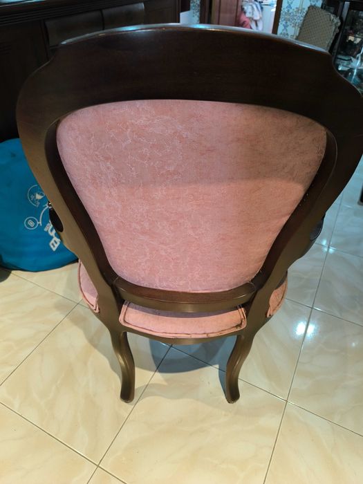 Cadeira de decoração