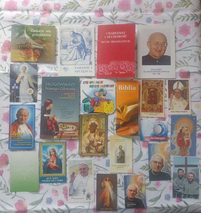 Zakładki i naklejki religijne