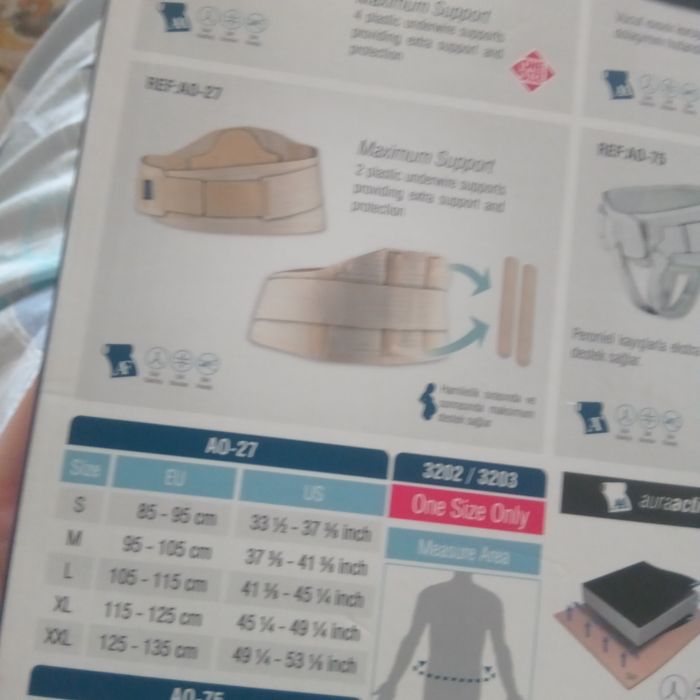 Продам бандаж для беременных aurafix AO-27 XL