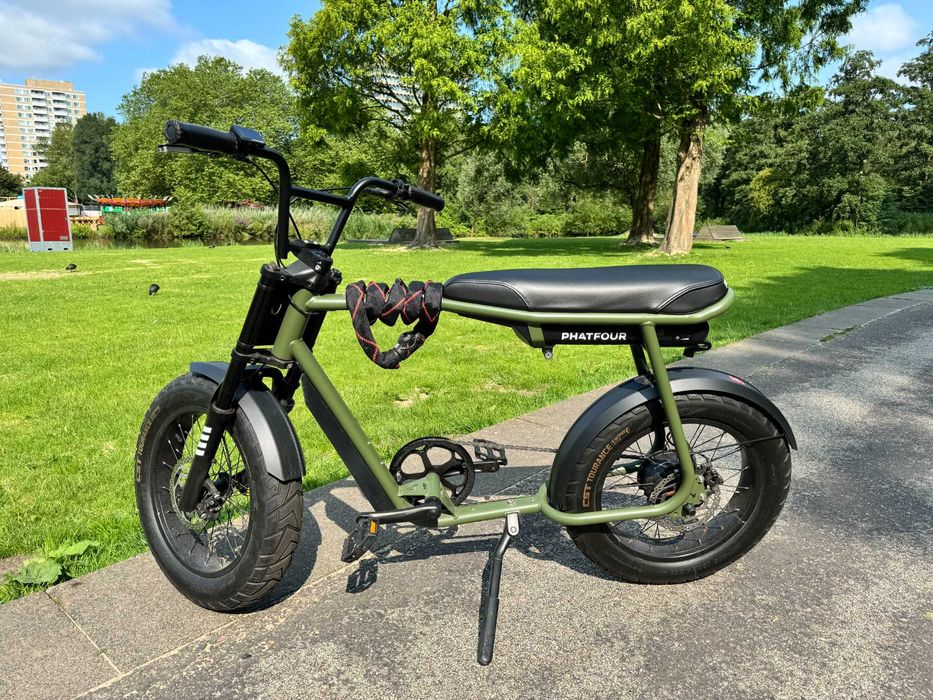 Bicicleta elétrica Phatfour Flx como nova