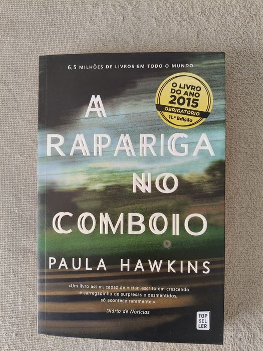 Livro rapariga no comboio
