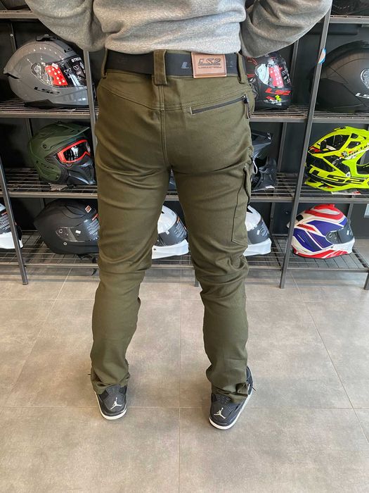 Spodnie Motocyklowe LS2 Straight Man Olive Green