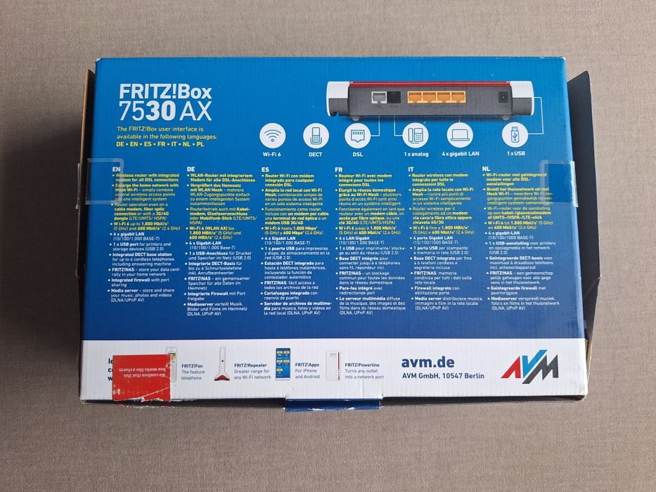 Router FRITZ!Box 7530 AX