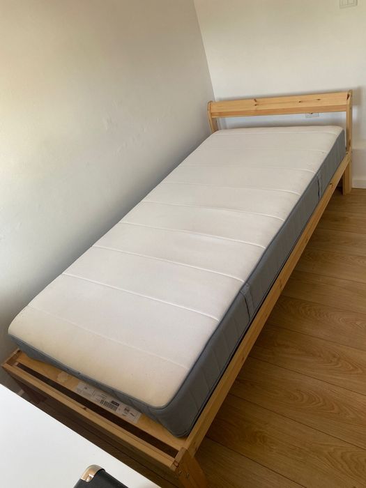 Cama solteiro completa