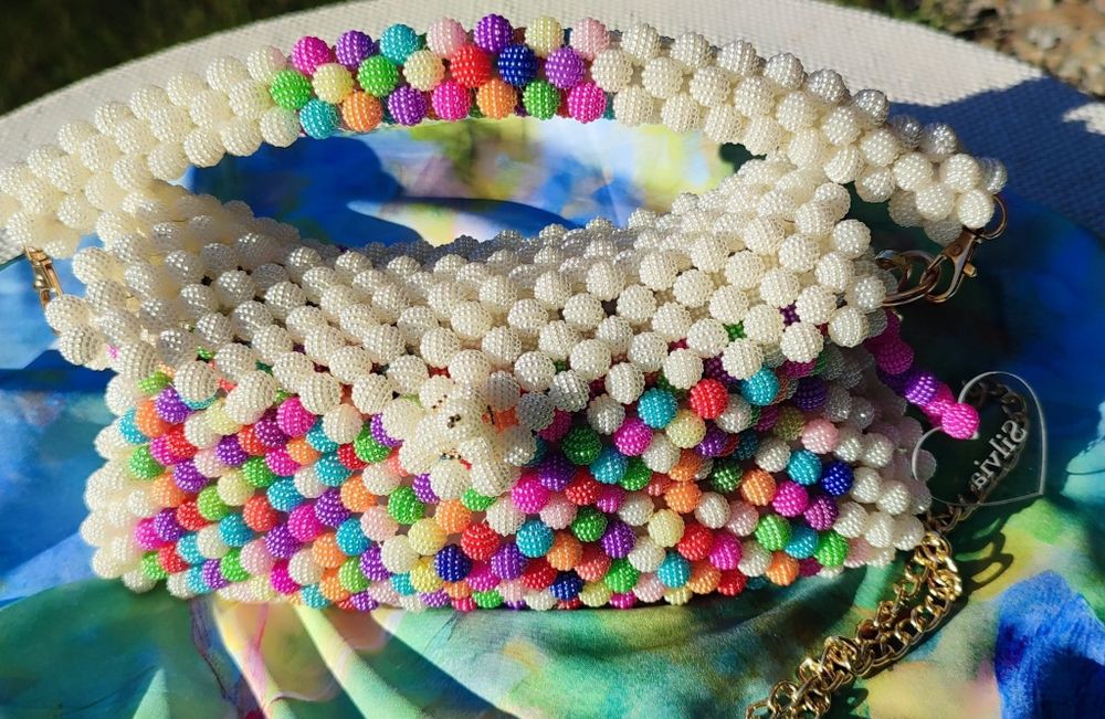 Torebka z koralików